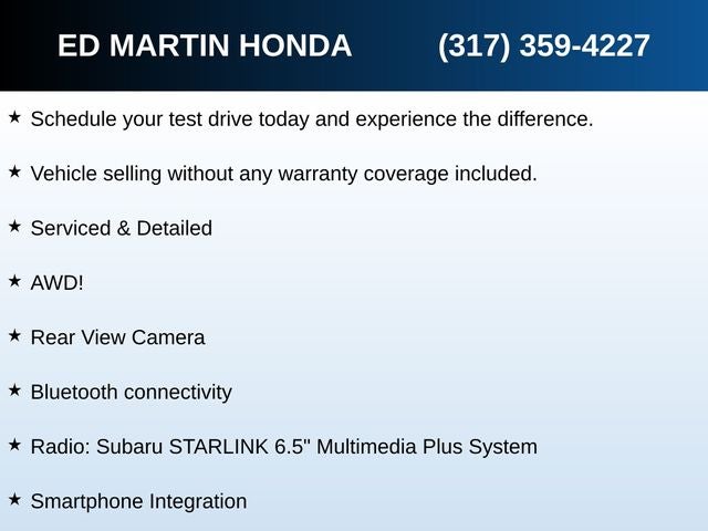 2019 Subaru Outback 2.5i