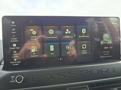 2026 Honda Passport RTL