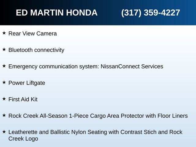 2025 Nissan Rogue Rock Creek