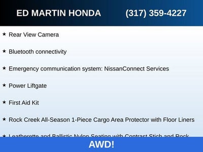 2025 Nissan Rogue Rock Creek