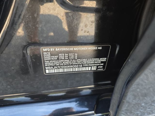 2019 BMW 5 Series 530i xDrive