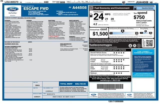 2018 Ford Escape Titanium