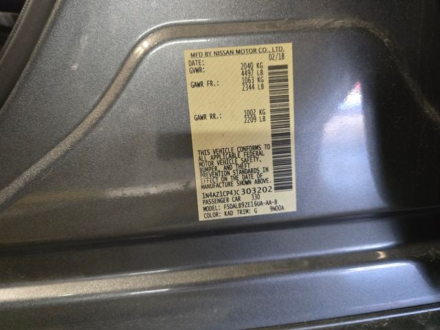 2018 Nissan Leaf S