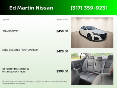 2025 Nissan Altima 2.5 SR