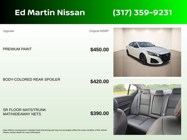 2025 Nissan Altima 2.5 SR