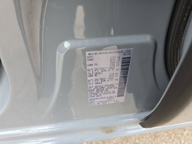 2024 Nissan Frontier PRO-4X