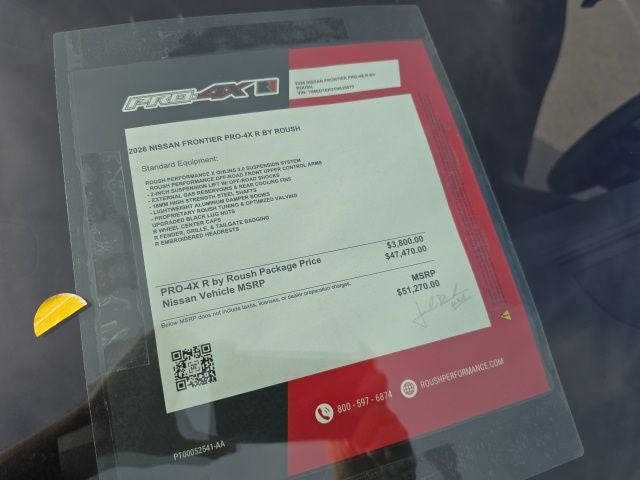 2026 Nissan Frontier PRO-4X