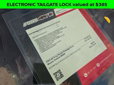 2026 Nissan Frontier PRO-4X with R Package