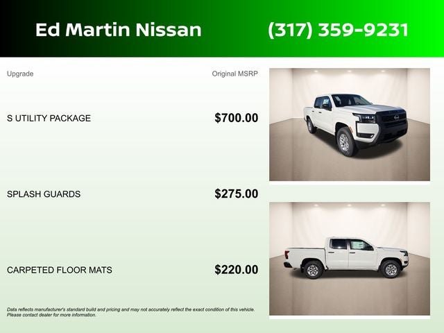 2026 Nissan Frontier S