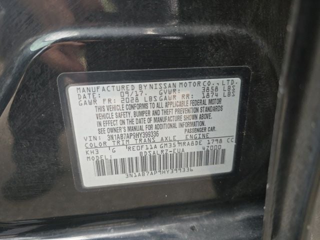 2017 Nissan Sentra SR