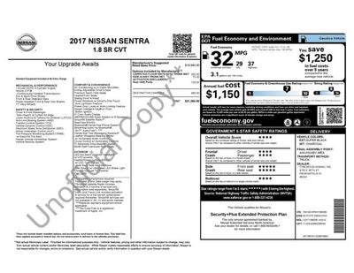 2017 Nissan Sentra SR