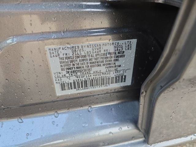2025 Nissan Sentra SV PREMIUM