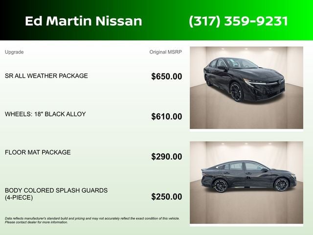 2026 Nissan Sentra SR