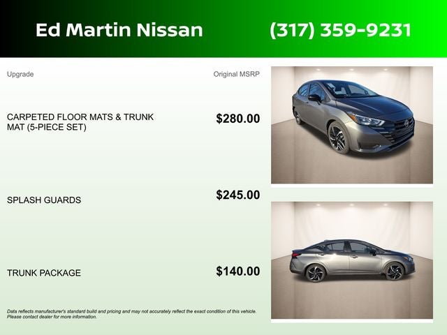 2025 Nissan Versa SR