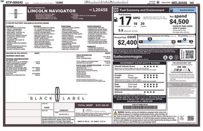 2021 Lincoln Navigator L Black Label