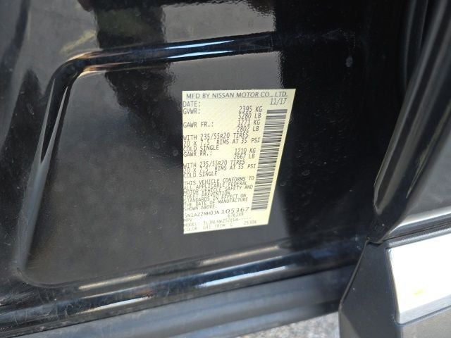 2018 Nissan Murano Platinum