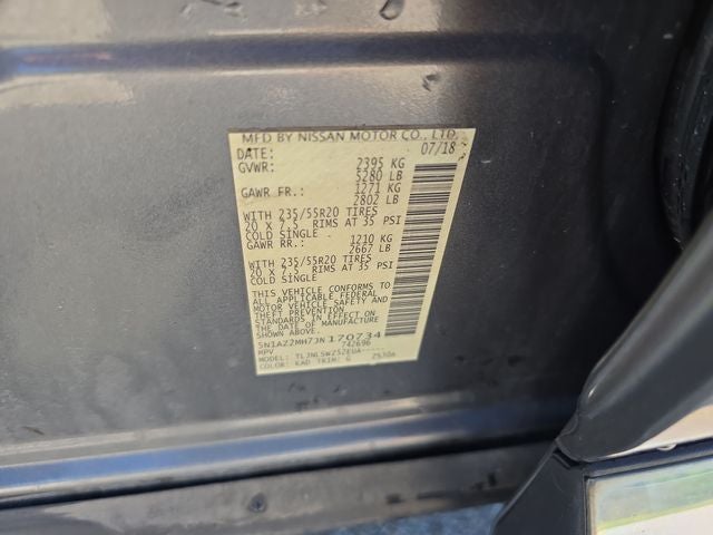 2018 Nissan Murano Platinum
