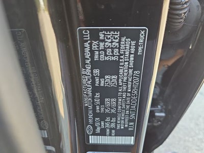 2024 Hyundai Santa Cruz SE
