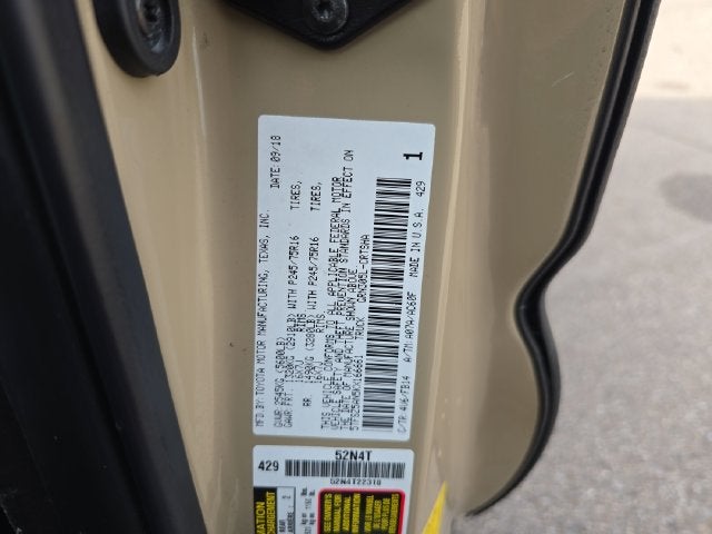 2019 Toyota Tacoma SR V6