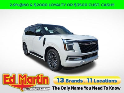 2026 Nissan Armada Platinum Reserve