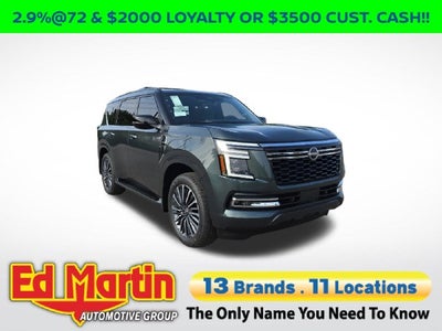 2026 Nissan Armada Platinum Reserve