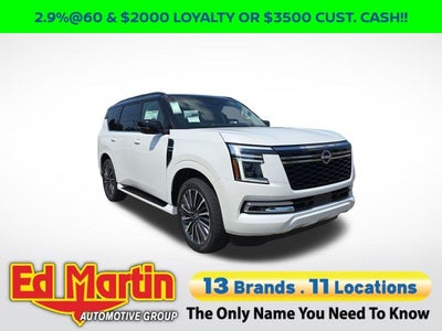 2026 Nissan Armada Platinum Reserve