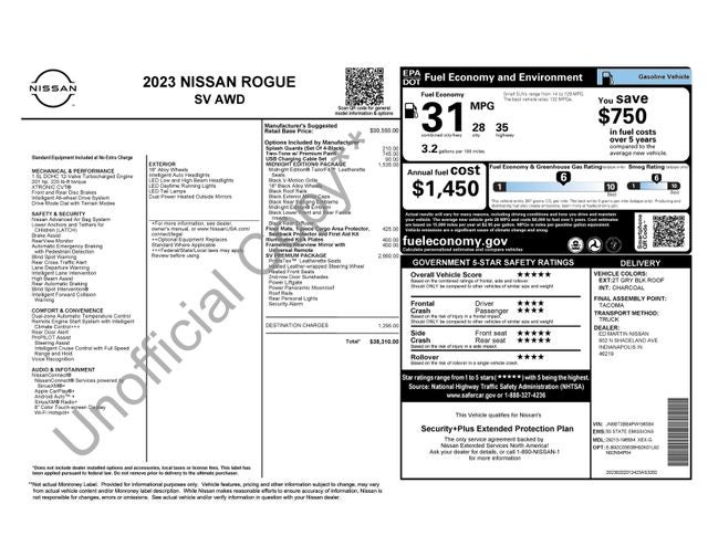 2023 Nissan Rogue SV