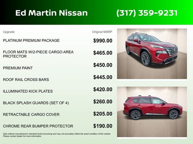 2026 Nissan Rogue Platinum