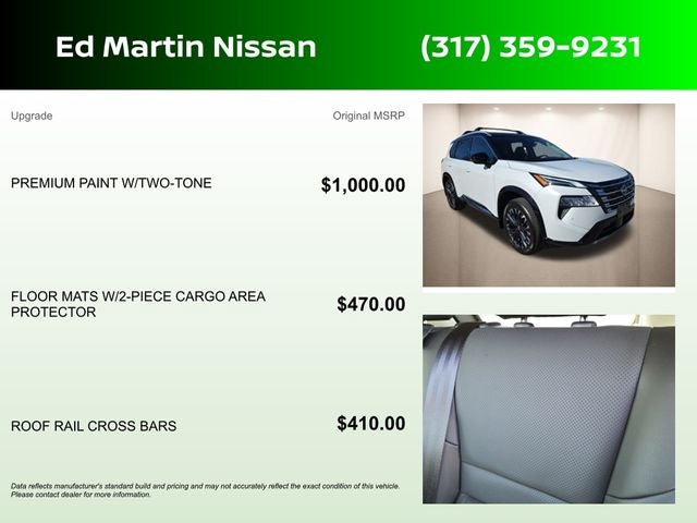 2025 Nissan Rogue Platinum