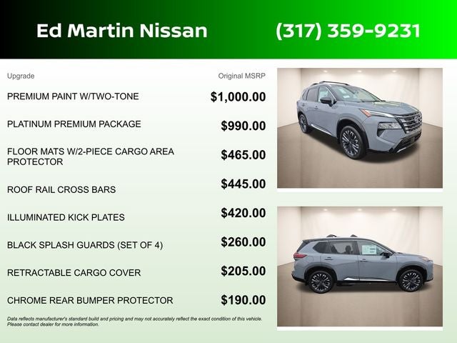 2026 Nissan Rogue Platinum