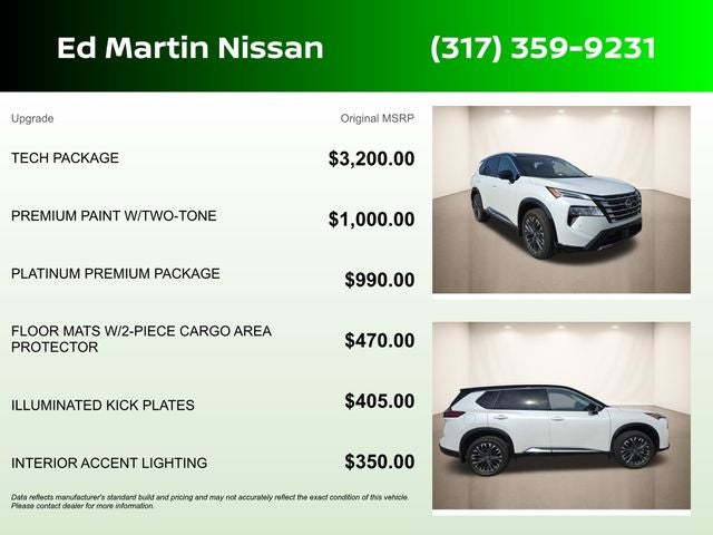 2025 Nissan Rogue Platinum