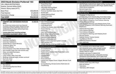 2023 Buick Envision Preferred