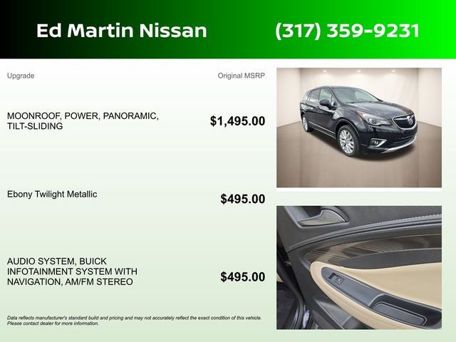 2020 Buick Envision Premium I