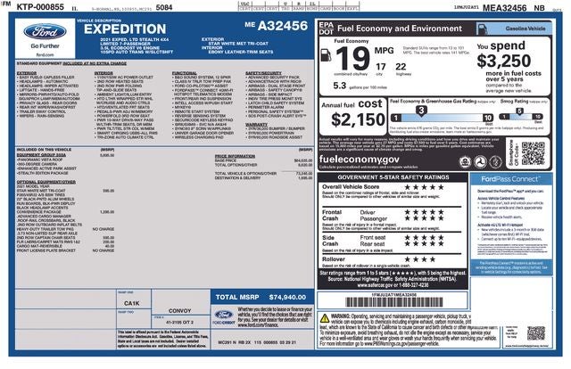 2021 Ford Expedition Limited
