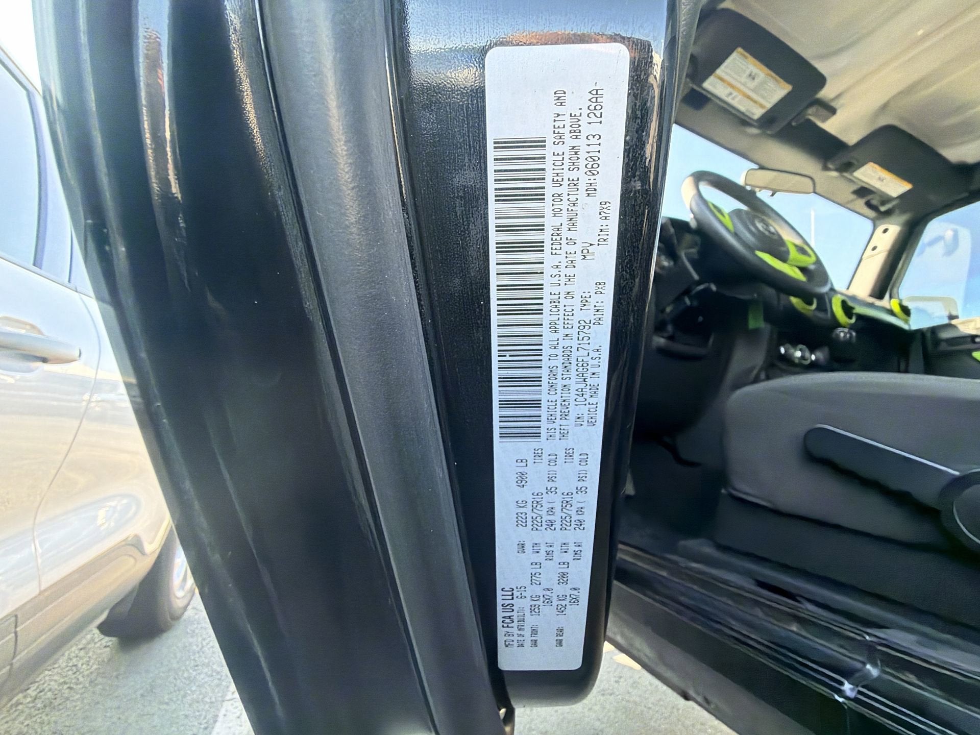 2015 Jeep Wrangler Sport