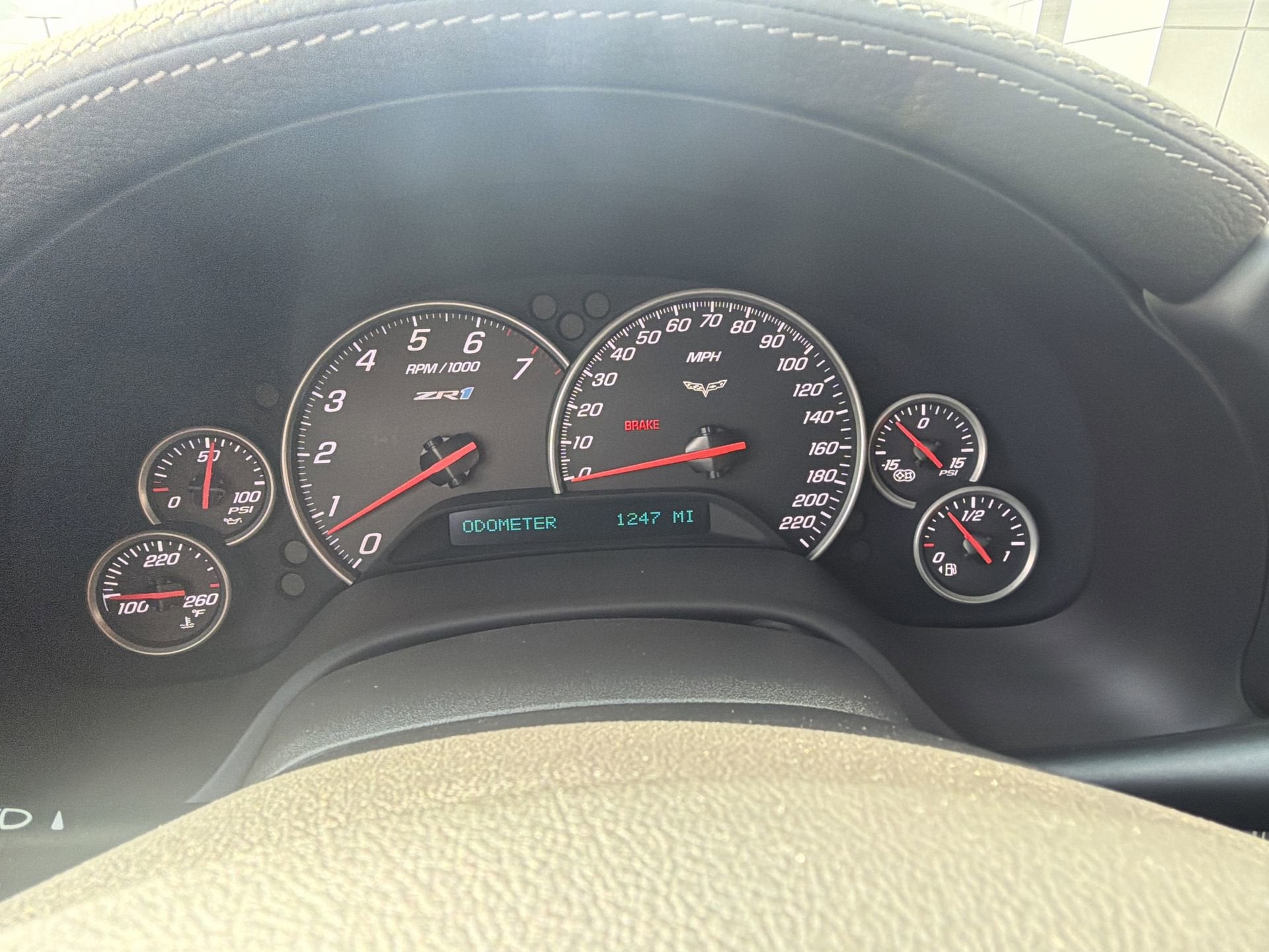 2010 Chevrolet Corvette ZR1 with 3ZR