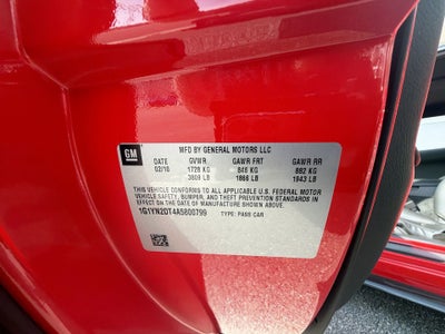 2010 Chevrolet Corvette ZR1 with 3ZR