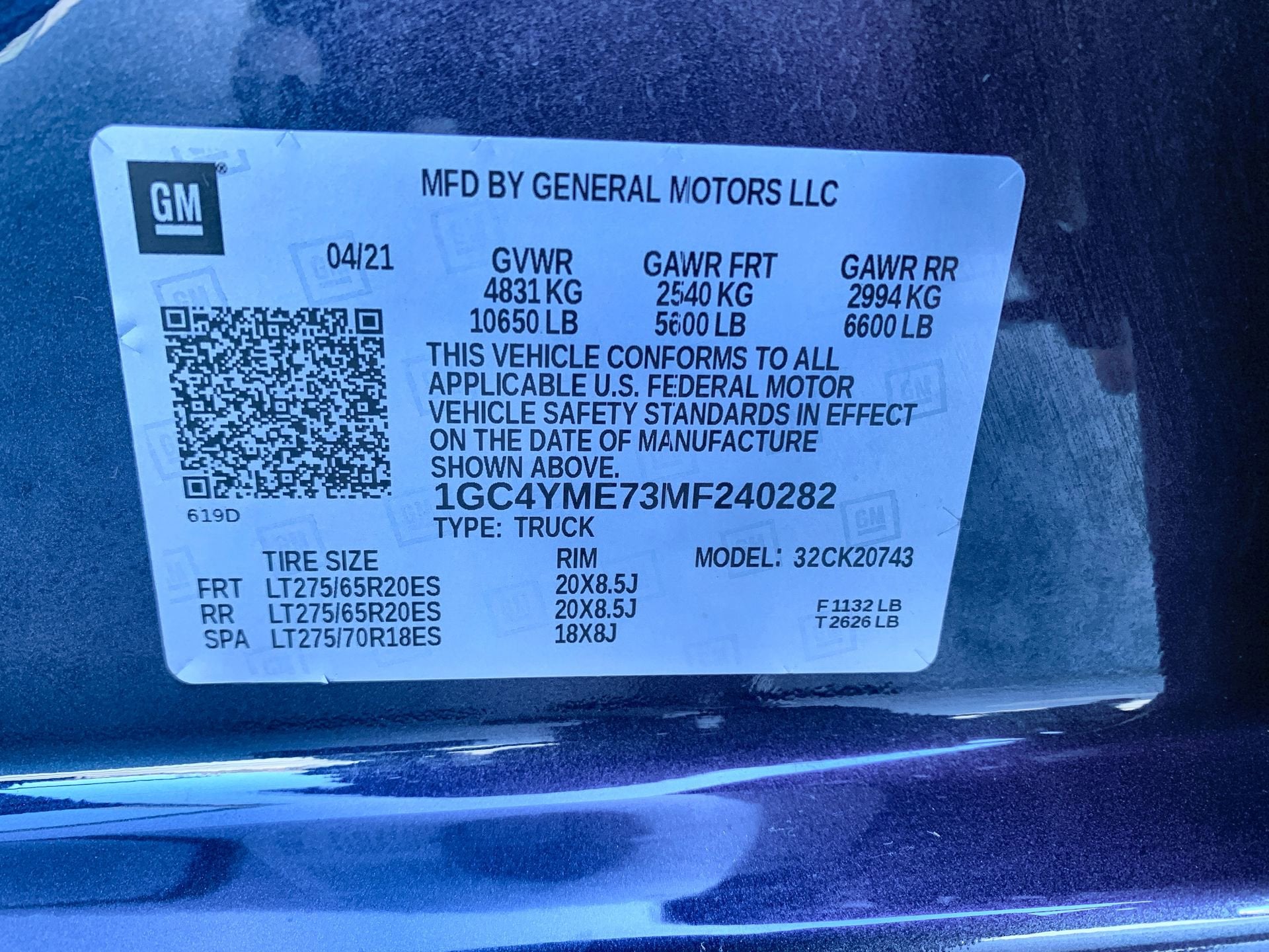 2021 Chevrolet Silverado 2500HD Custom