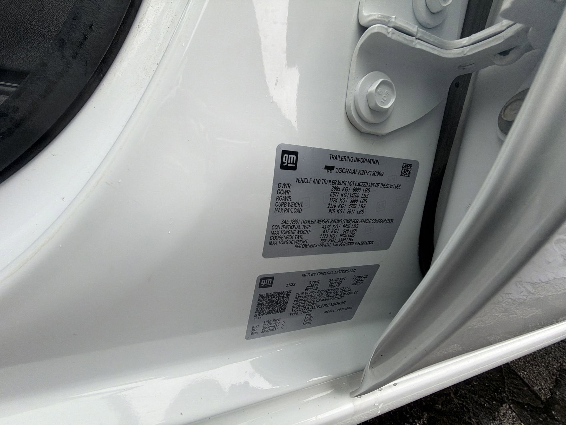 2023 Chevrolet Silverado 1500 Work Truck