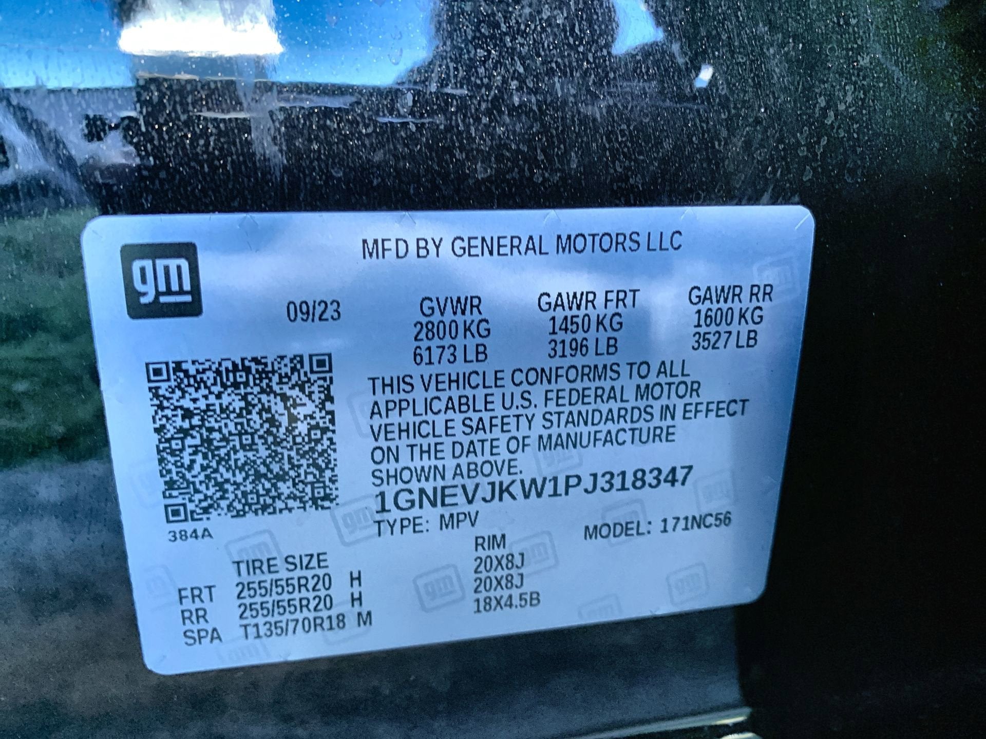 2023 Chevrolet Traverse RS