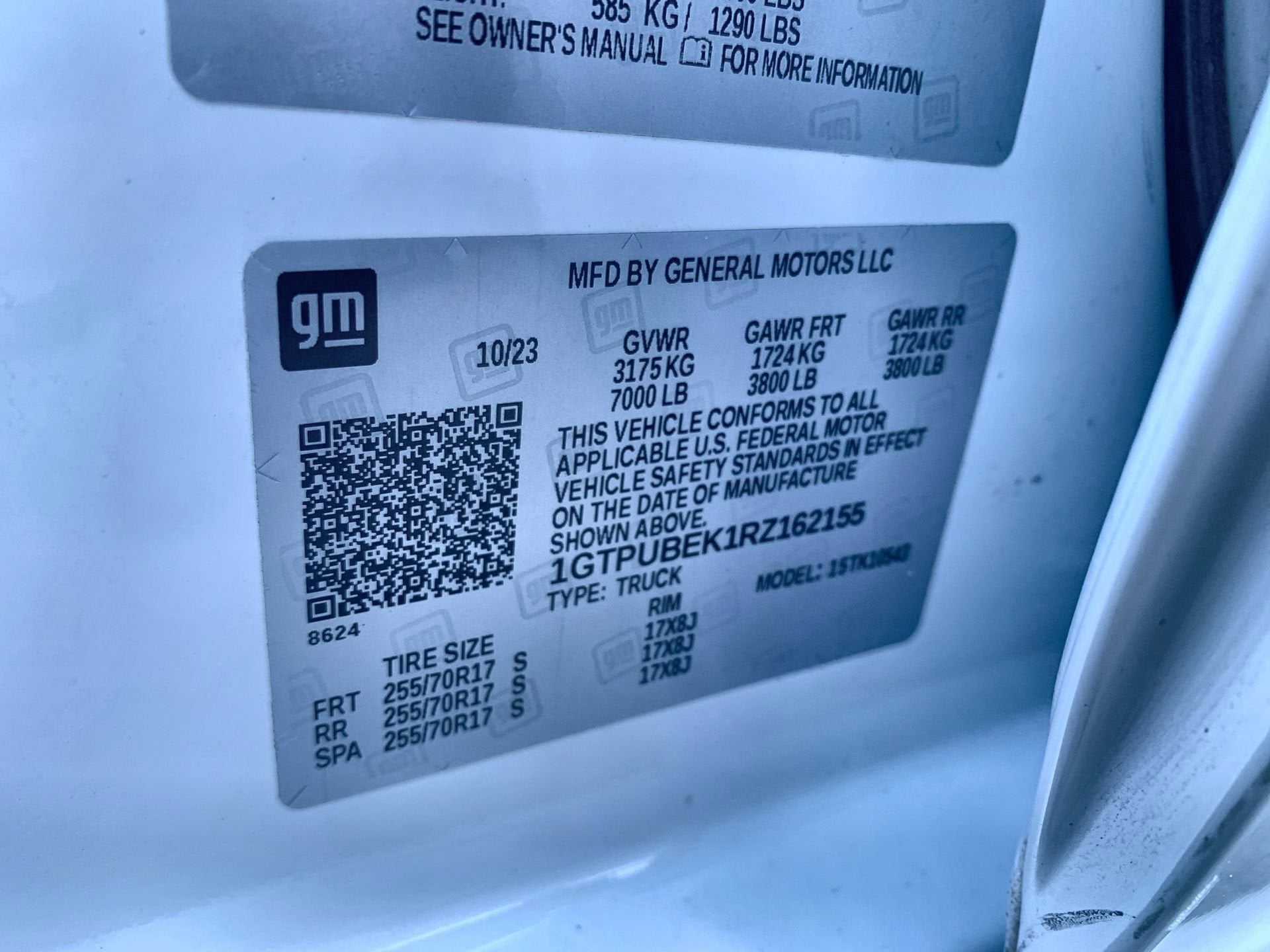 2024 GMC Sierra 1500 SLE