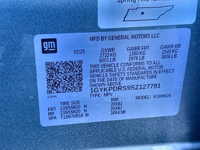 2025 Cadillac XT6 AWD Premium Luxury