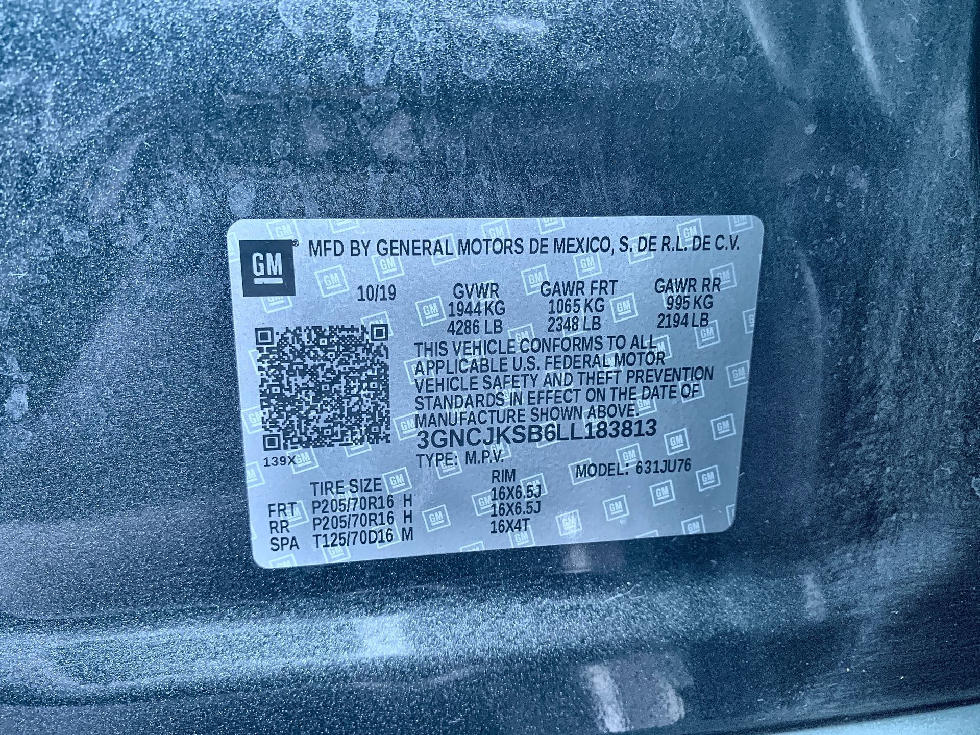 2020 Chevrolet Trax LS