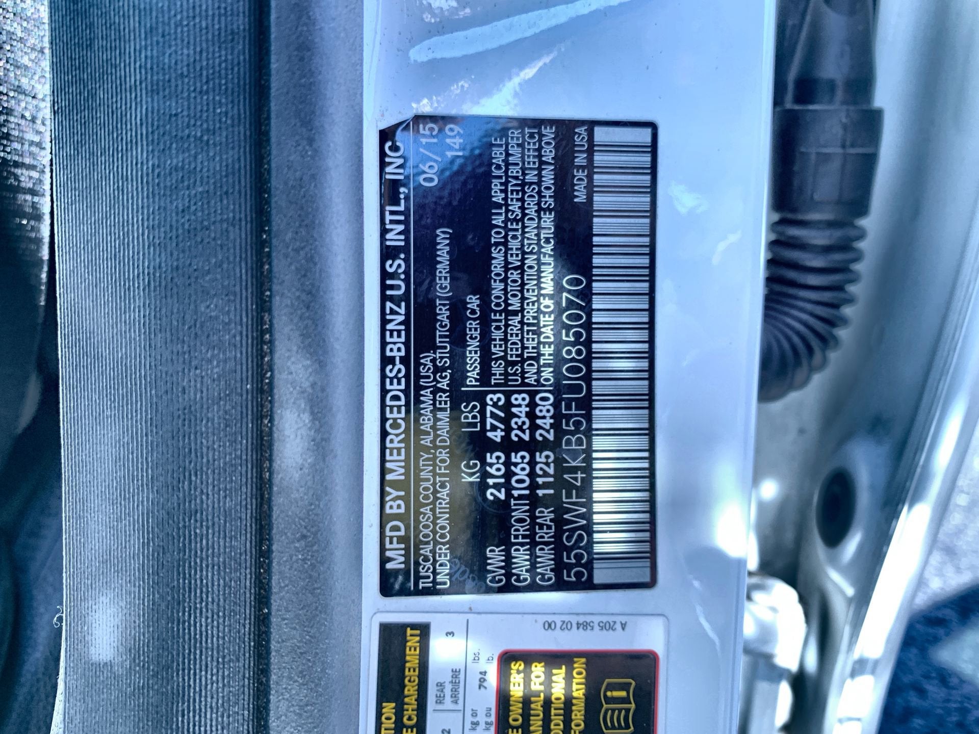 2015 Mercedes-Benz C-Class C 300