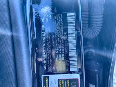 2019 Mercedes-Benz C-Class C 300