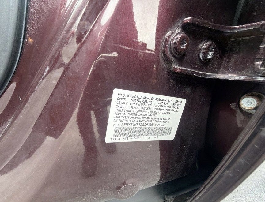 2010 Honda Pilot EX-L