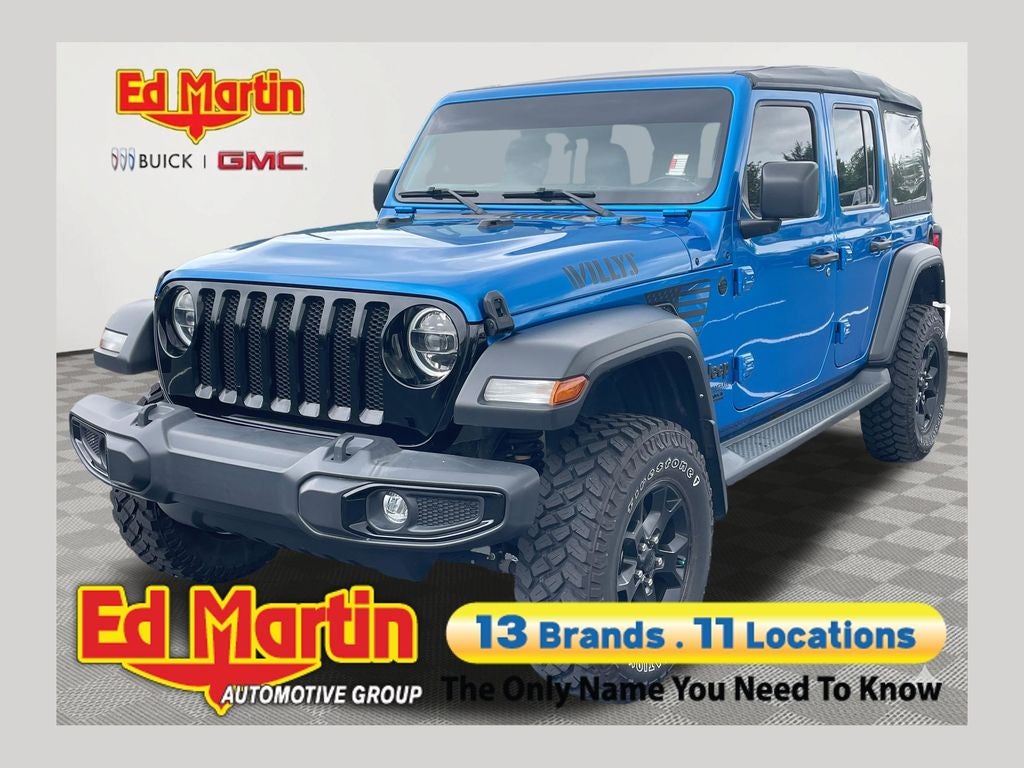 2022 Jeep Wrangler Unlimited Willys