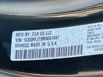2021 RAM 1500 Laramie