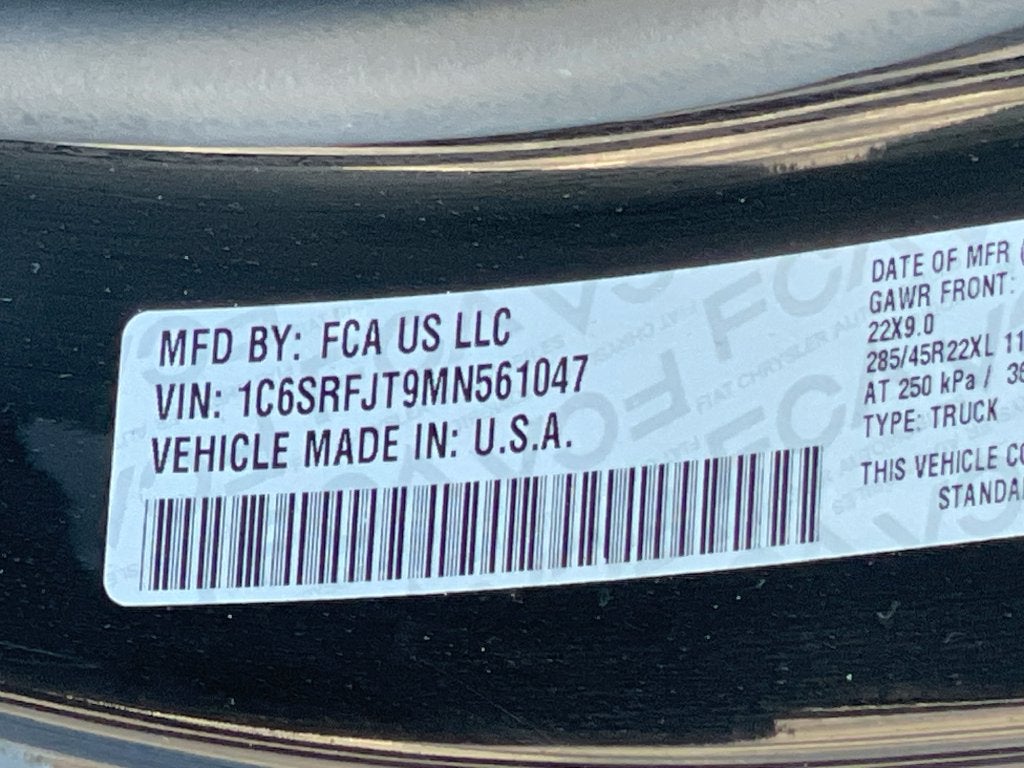 2021 RAM 1500 Laramie