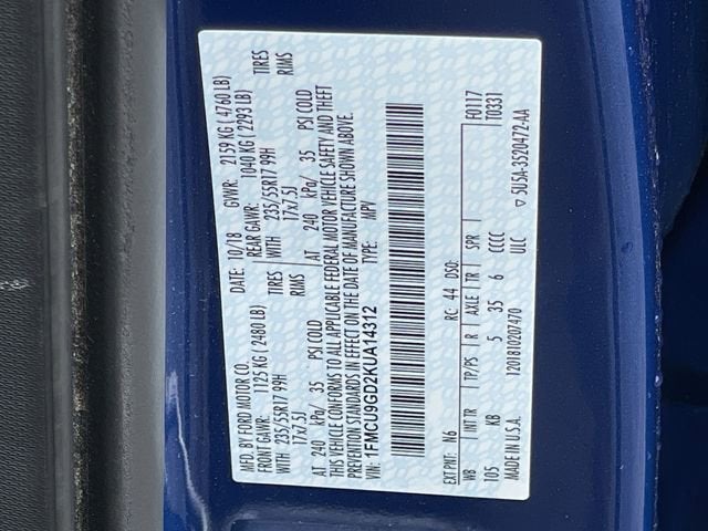 2019 Ford Escape SE